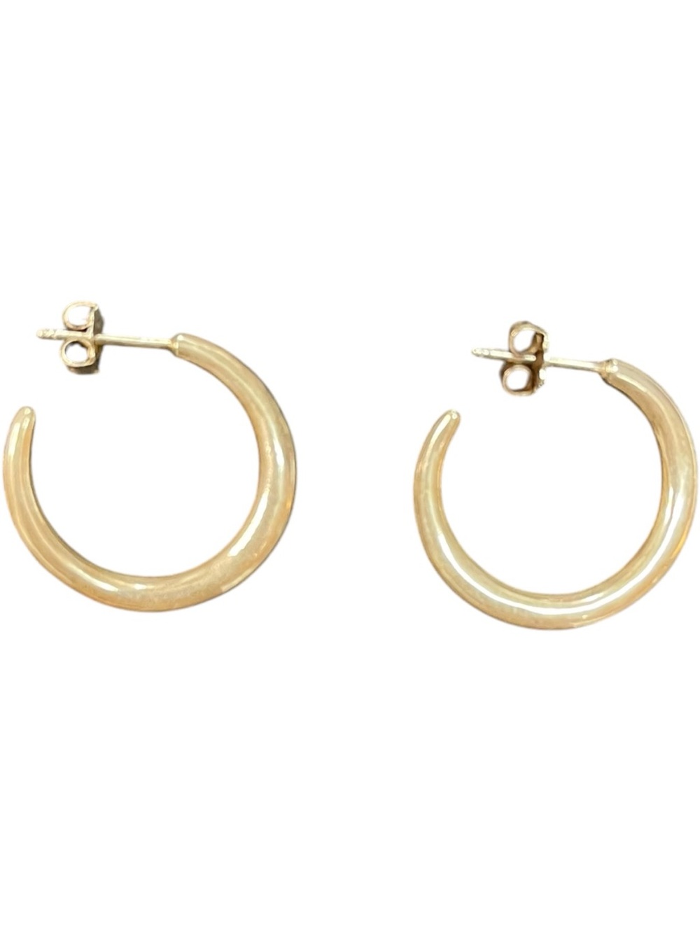 Chan Luu Petite Infinity Hoop Earrings Sterling Silver - Picture 2 of 10